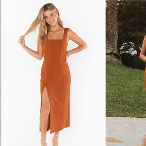 NWT: SHOW ME YOUR MUMU EDEN MIDI DRESS